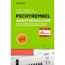 Koppenberg, Pschyrembel Anästhesiologie